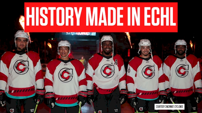 Breaking News: Cincinnati Cyclones make history with an all-black starting lineup in the ECHL reason been that it was only the…