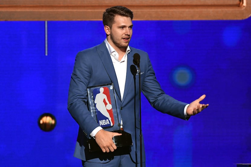 Big Congrats to Luka Doncic: He expresses his award in a few sentences stating all he has been through